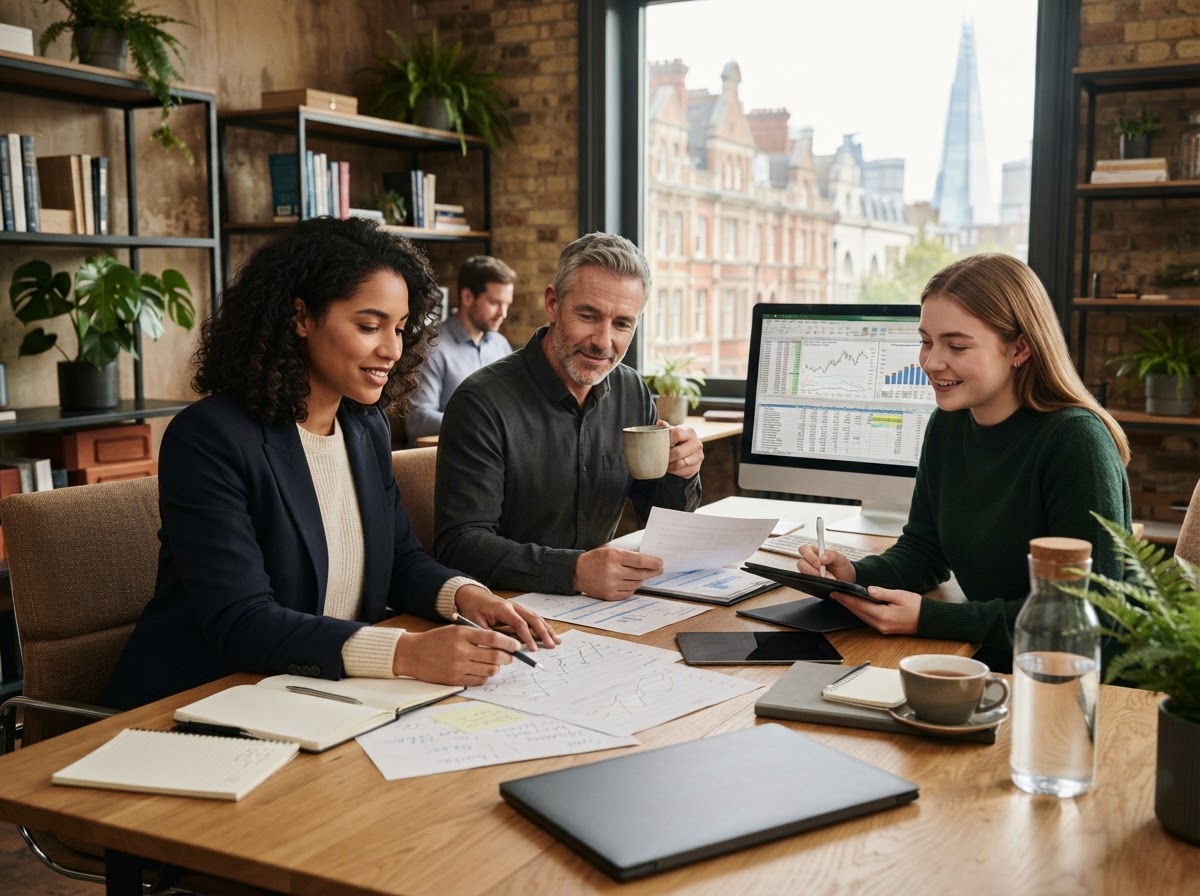 Wasserfall Investtra analytical workspace used for reviewing cross-exchange data